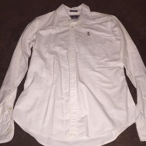 Ralph Lauren Oxford Button Down Shirt Size 0